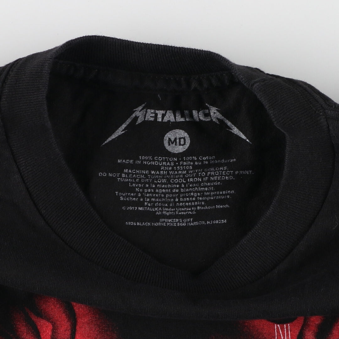 METALLICA Metallica Band T-shirt Band T Men's M size / eaa467078