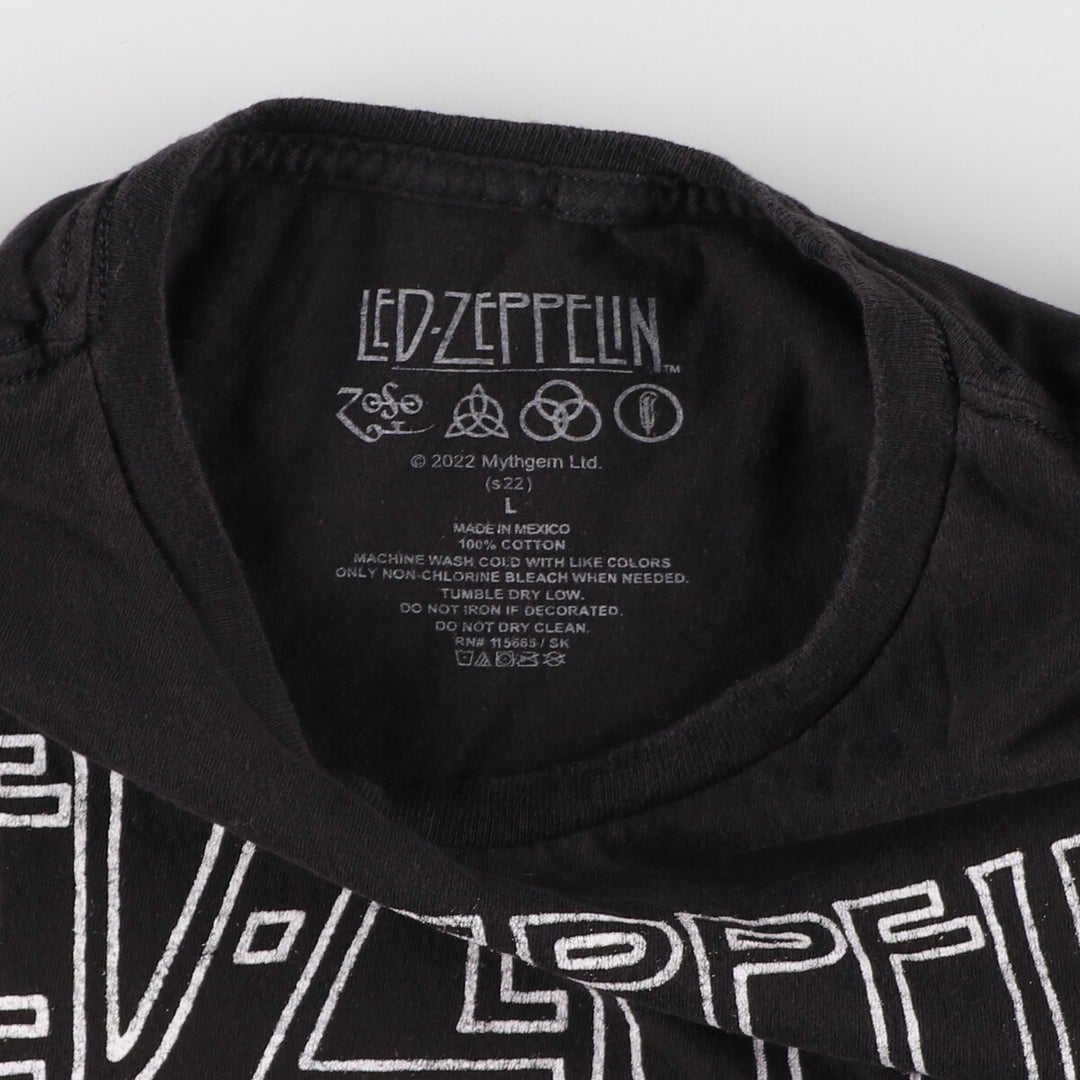 LED ZEPPELIN Led Zeppelin Band T-shirt Band T Men's L /eaa467082