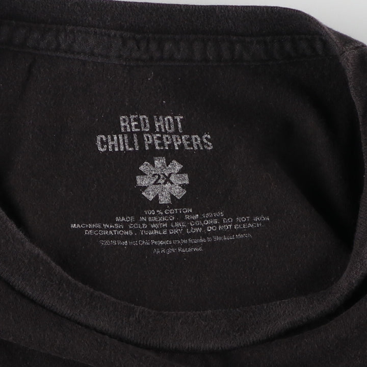 RED HOT CHILI PEPPERS Red Hot Chili Peppers Band T-Shirt Band Tee Men's XXL / eaa467088