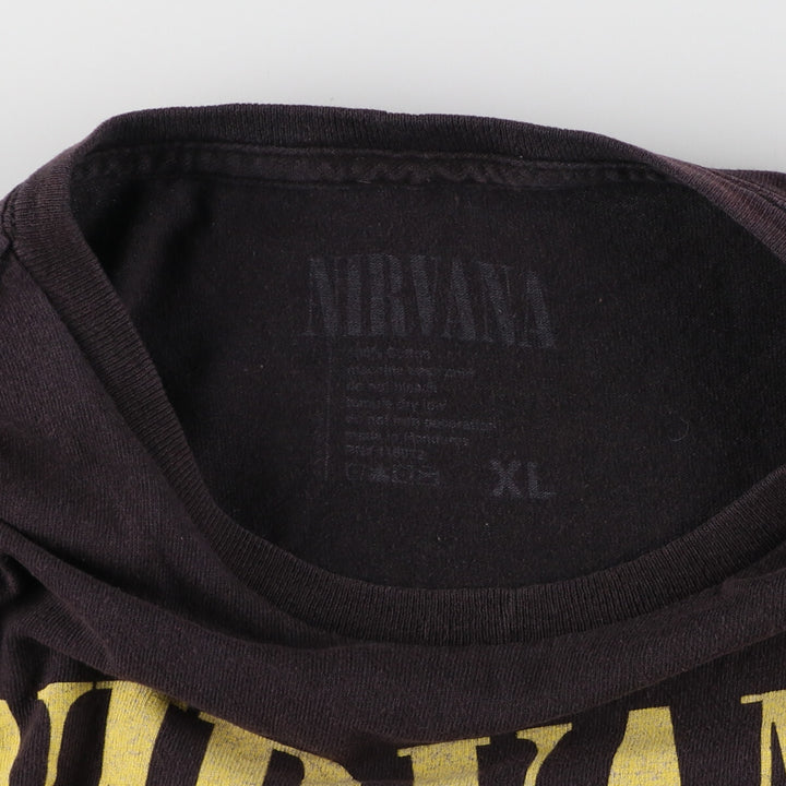 NIRVANA Nirvana Band T-shirt, Band T, Men's XL size /eaa467089