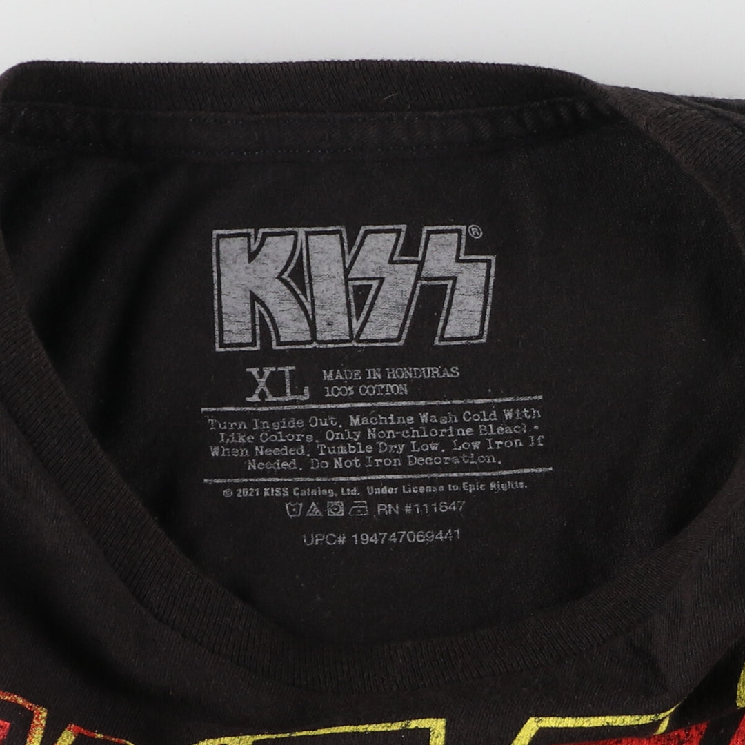 KISS Band T-shirt, Band T, Men's XL equivalent /eaa467097