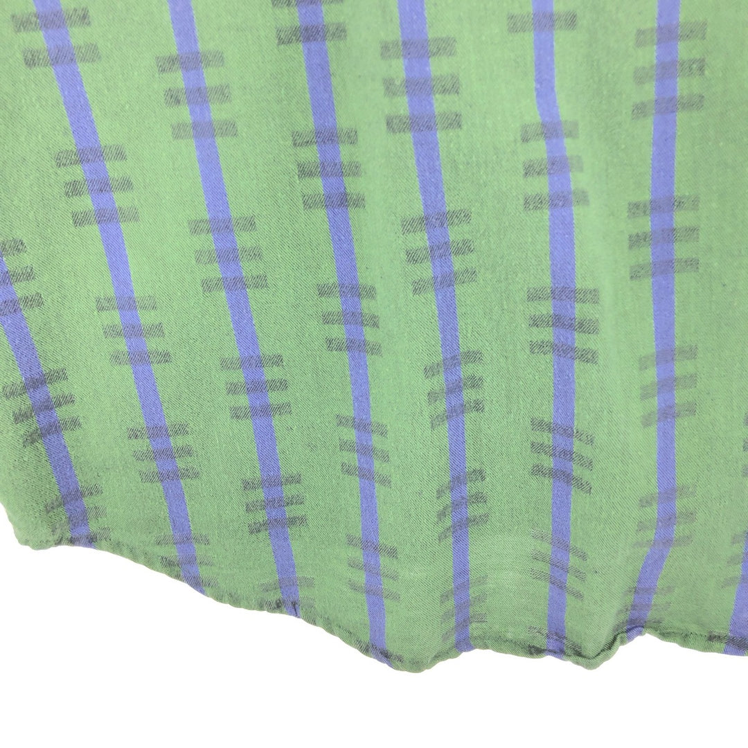 90'S Levi's Stripe Pattern All-over Print Long Sleeve Striped Shirt Men's M Size Vintage /eaa467124