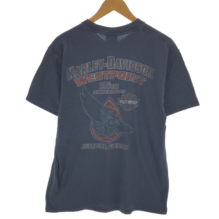 Harley-Davidson Motorcycle Bike T-shirt Men's L size / eaa467134