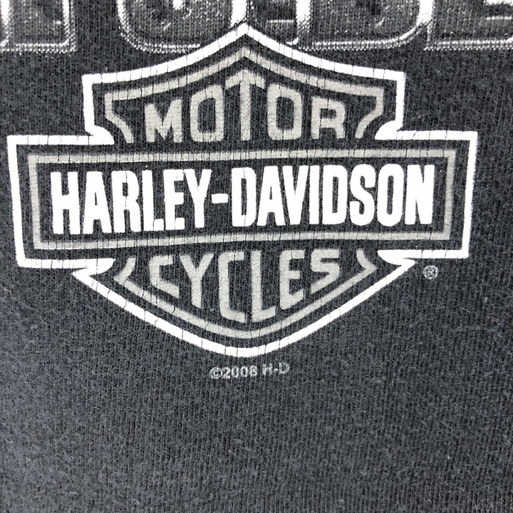 00'S Harley-Davidson Motorcycle Bike T-shirt Men's L size Vintage / eaa467138