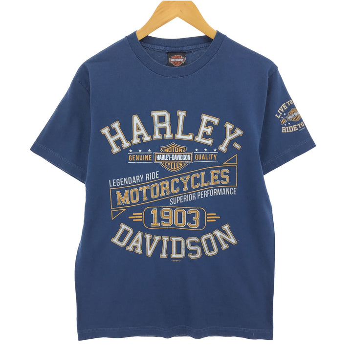 Harley-Davidson Motorcycle Bike T-shirt Men's M size / eaa467141