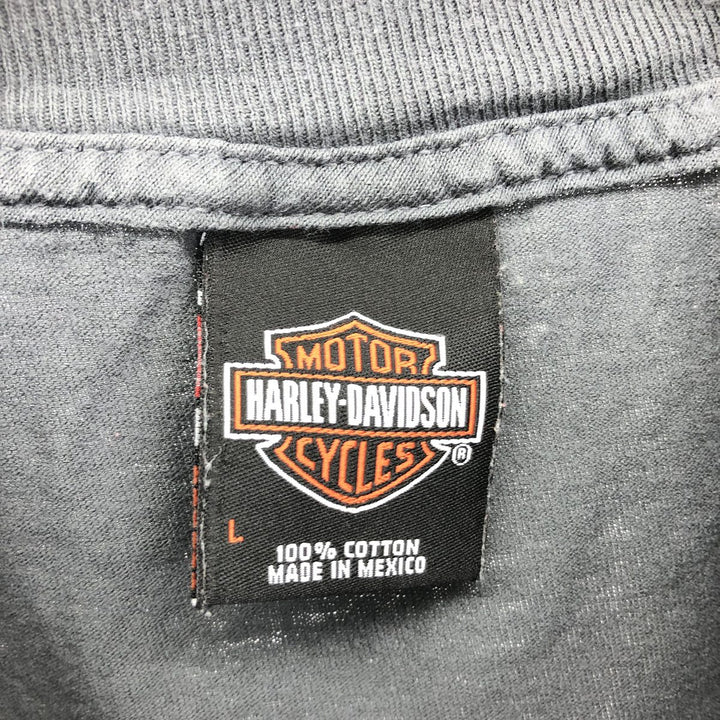 Harley-Davidson Motorcycle Bike T-shirt Men's L size / eaa467144