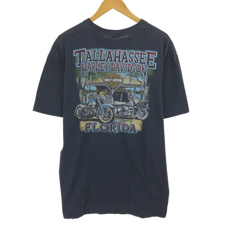 Harley-Davidson Motorcycle Bike T-shirt Men's L size / eaa467146