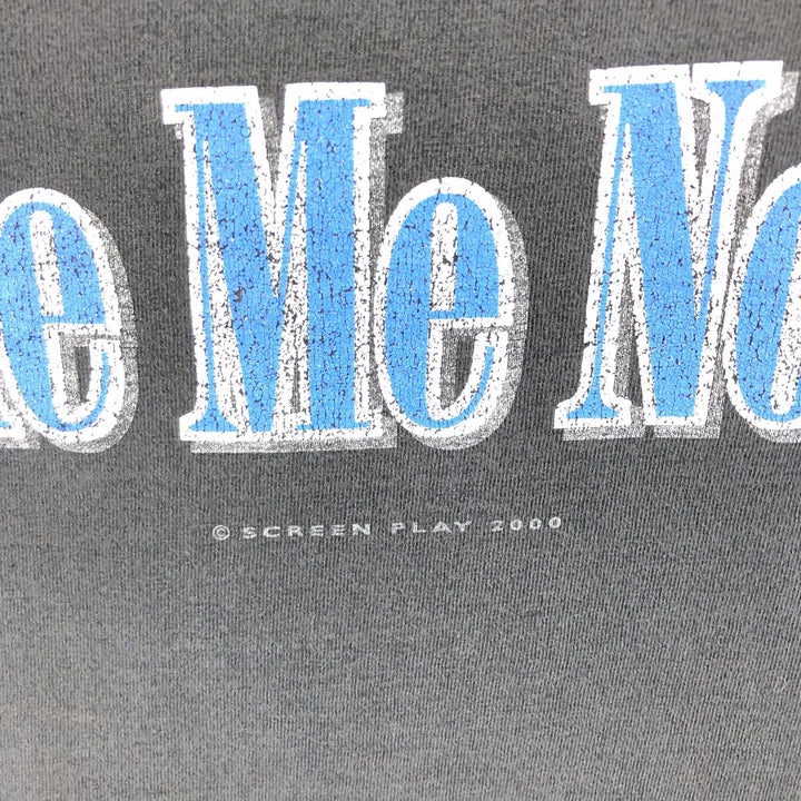 00'S DELTA Toby Keith Band T-shirt, Men's L size cotton black type Vintage Second Hand