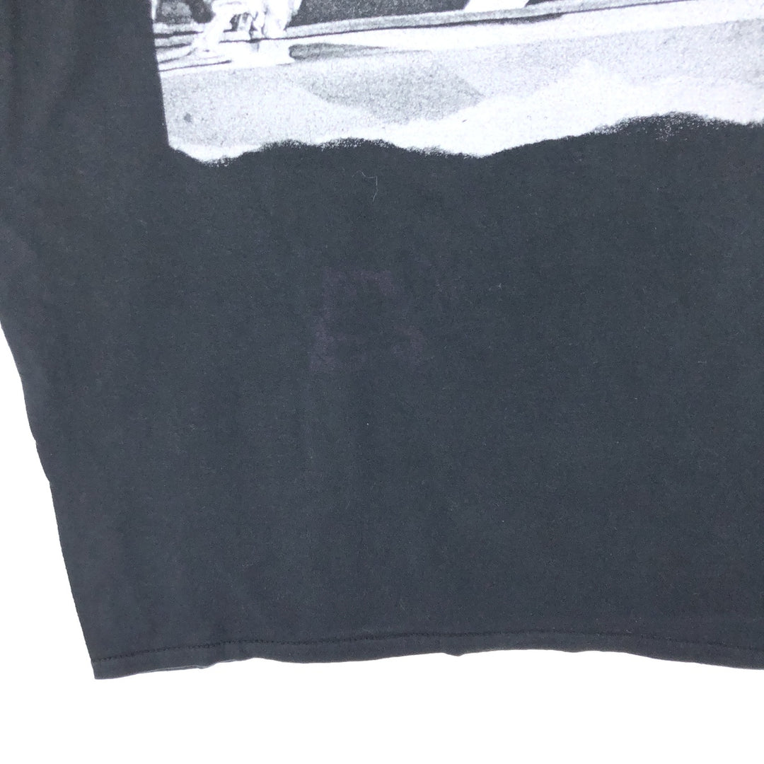 ICE CUBE Rap T-shirt, Men's M size unclear black type Vintage Second Hand