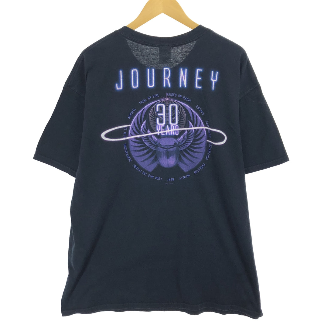 00'S Anvil ANBIL JOURNEY Journey double-sided print band T-shirt band T men's XXL equivalent /eaa467178