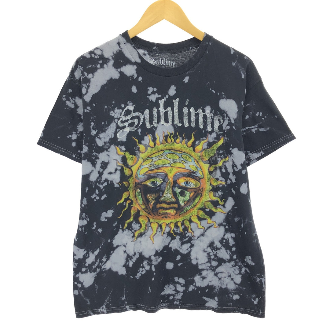 SUBLIME Bleached Band T-Shirt, Men's Size L /eaa467186