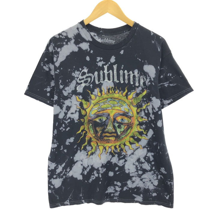 SUBLIME Bleached Band T-Shirt, Men's Size L /eaa467186