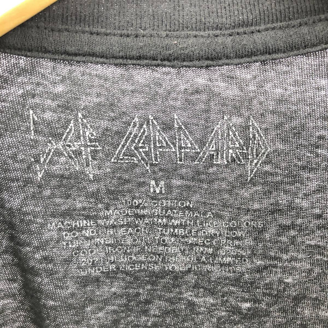 DEF LEPPARD Def Leppard Band T-shirt Band T Men's M size /eaa467188