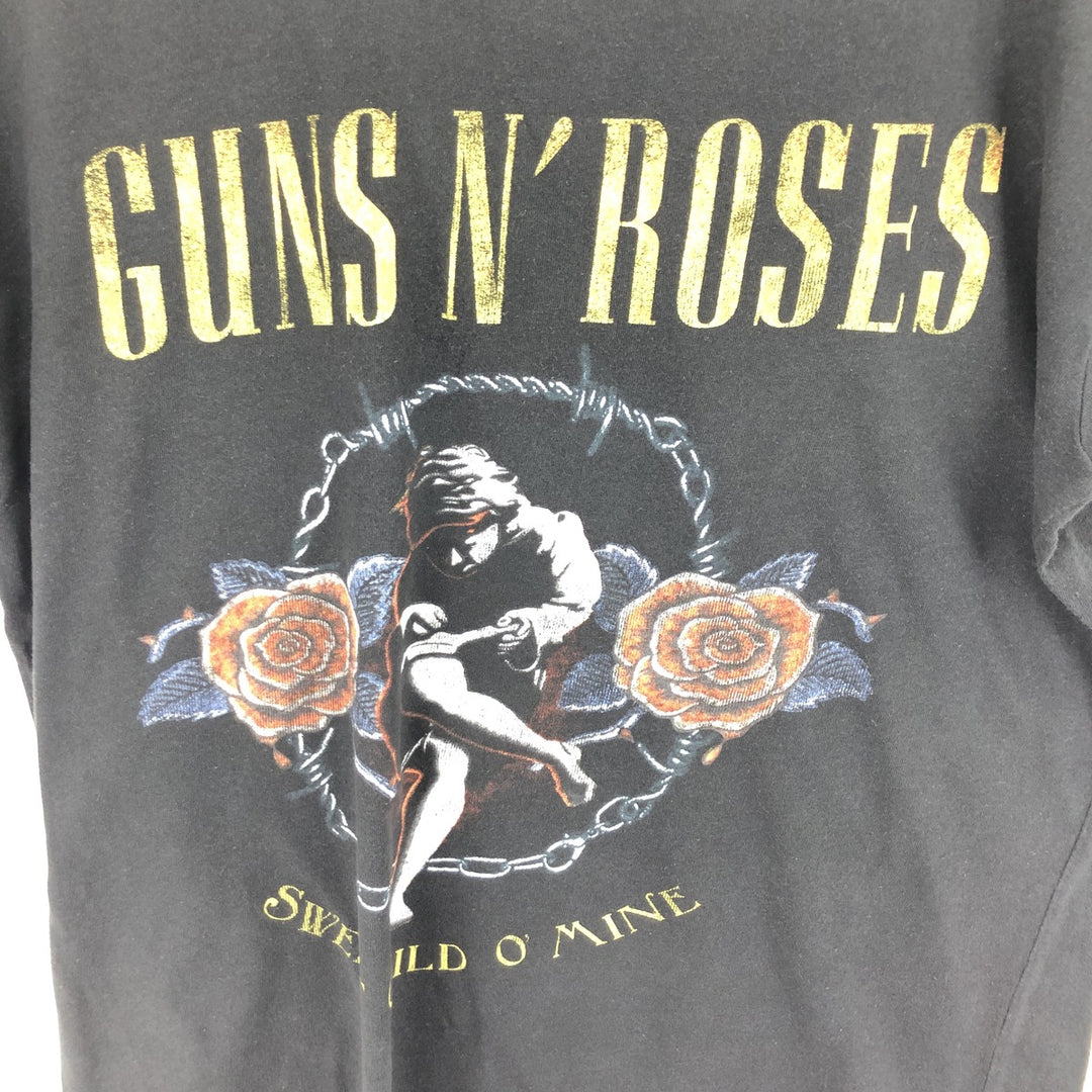 GUNS N' ROSES Guns N' Roses Band T-shirt Band T Men's L size /eaa467190