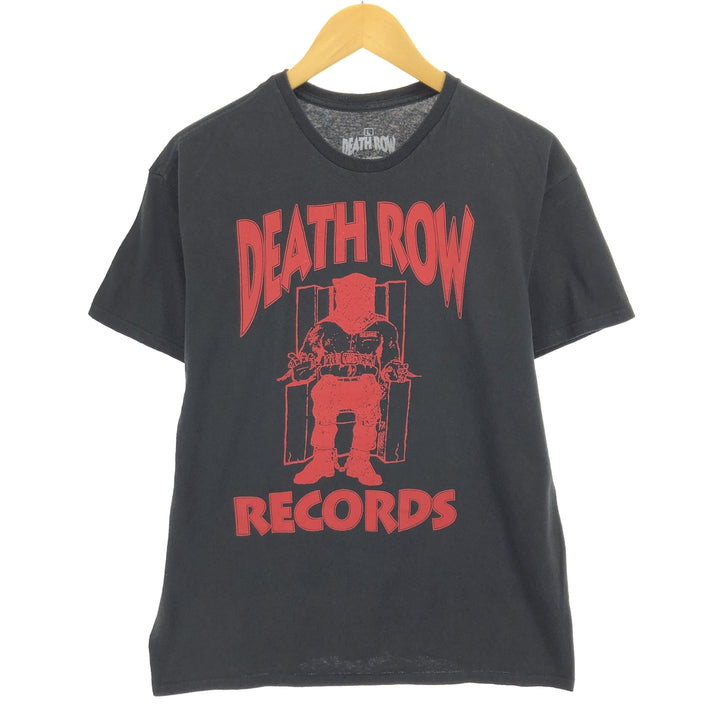 DEATH ROW RECORDS Rap T-shirt Men's L size /eaa467192