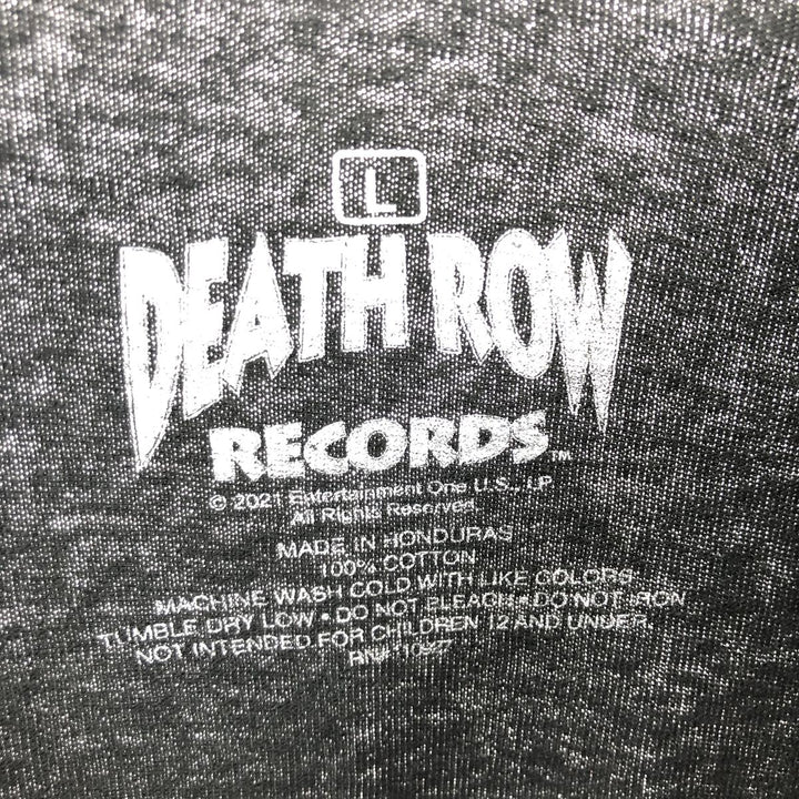 DEATH ROW RECORDS Rap T-shirt Men's L size /eaa467192