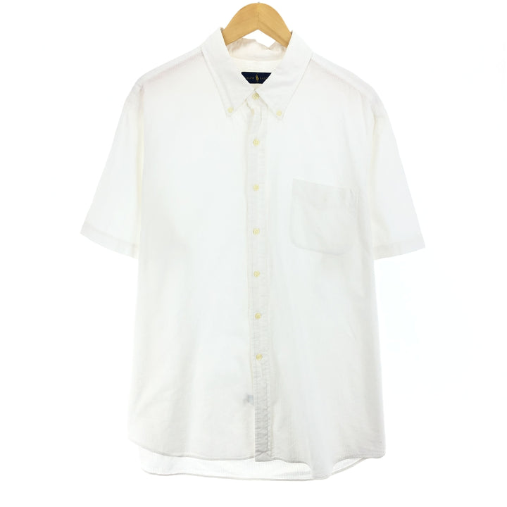 Ralph Lauren RALPH LAUREN Seersucker short sleeve button down shirt Men's XXL /eaa467204