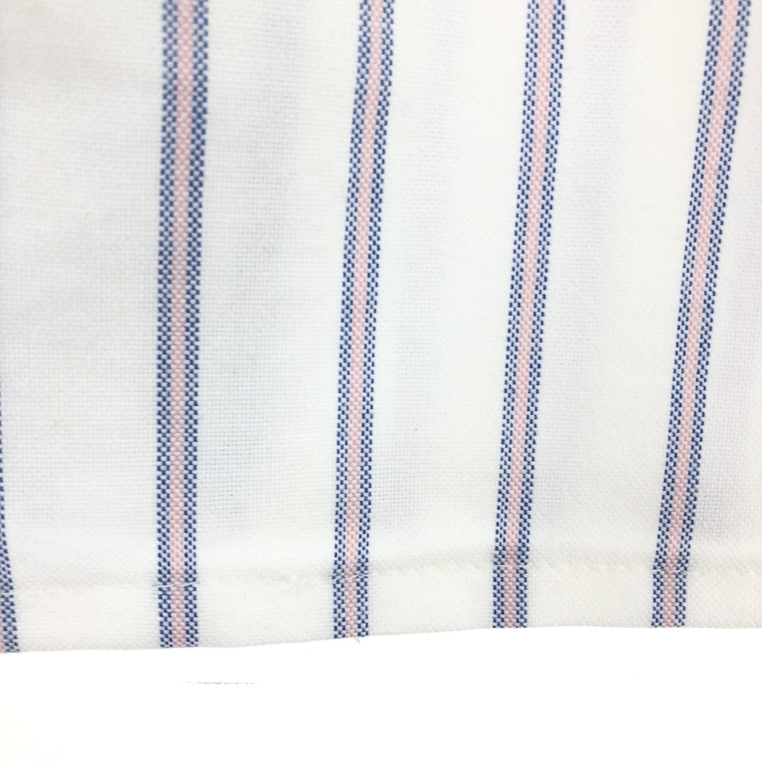 90'S LLBean short sleeve button down striped shirt made in USA, men's size L, vintage /eaa467240