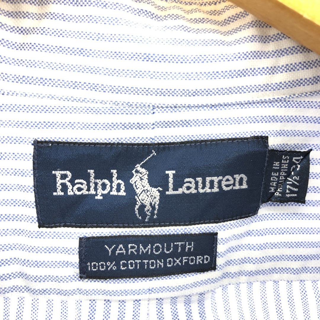 Ralph Lauren YARMOUTH Long Sleeve Button Down Striped Shirt Men's XL /eaa467246