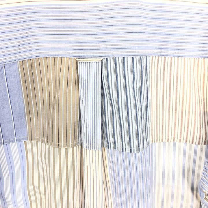 90'S Ralph Lauren CHAPS Long Sleeve Button Down Striped Shirt Men's XL Vintage /eaa467254