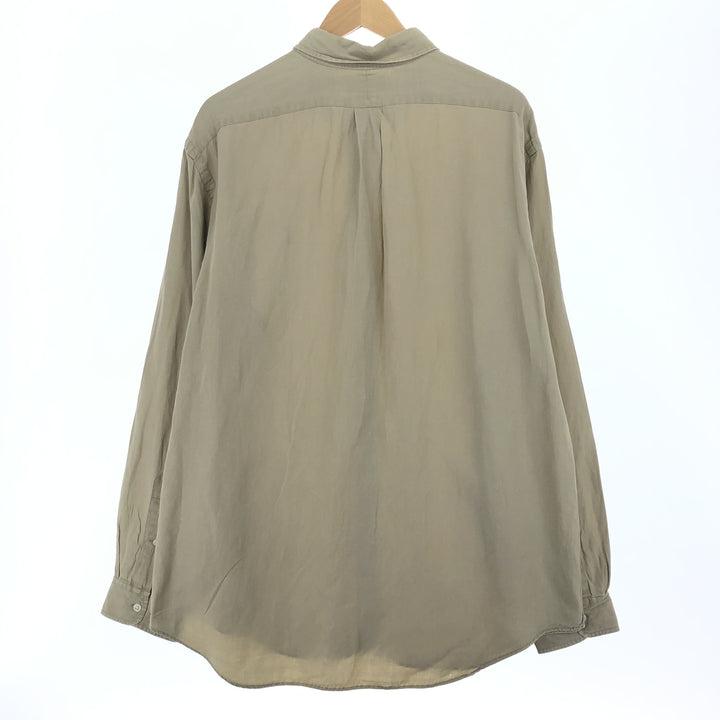 Ralph Lauren Classic Fit Long Sleeve Linen Shirt Men's XL / eaa467278