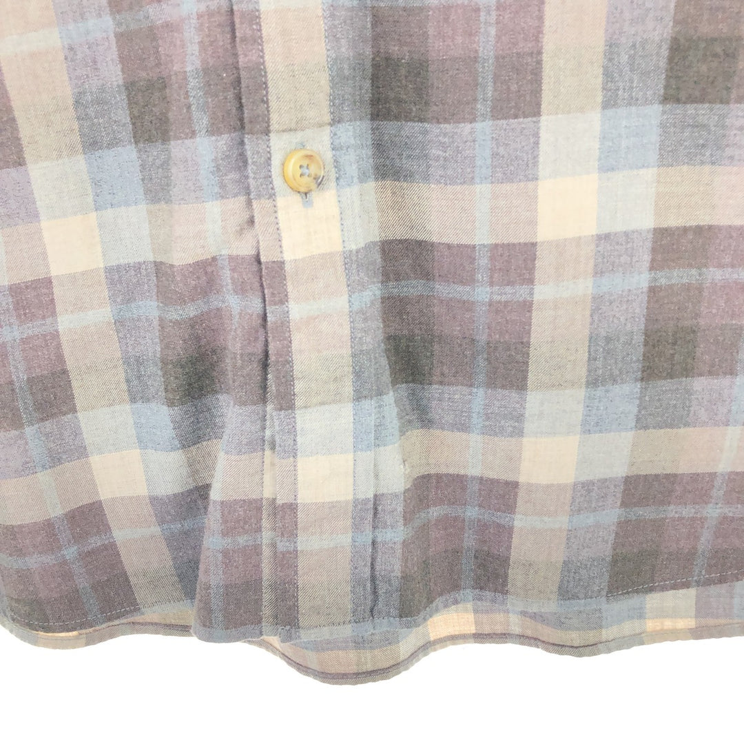 Brooks Brothers Est.1818 Long Sleeve Button-Down Check Shirt Men's Size L / eaa467281