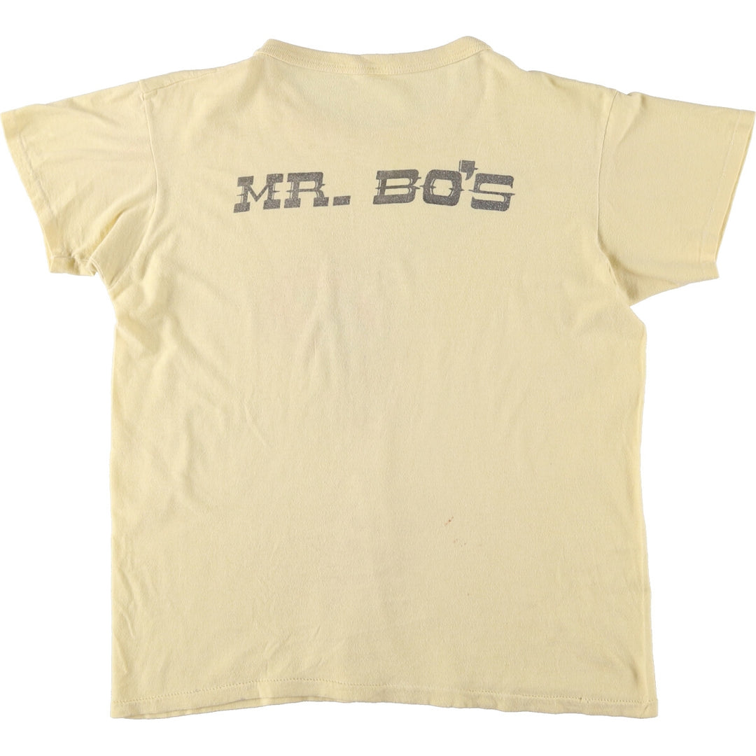 80's MR.BOJANGLES Mr. Bojangles band T-shirt, band T, women's M size, vintage /eaa467303