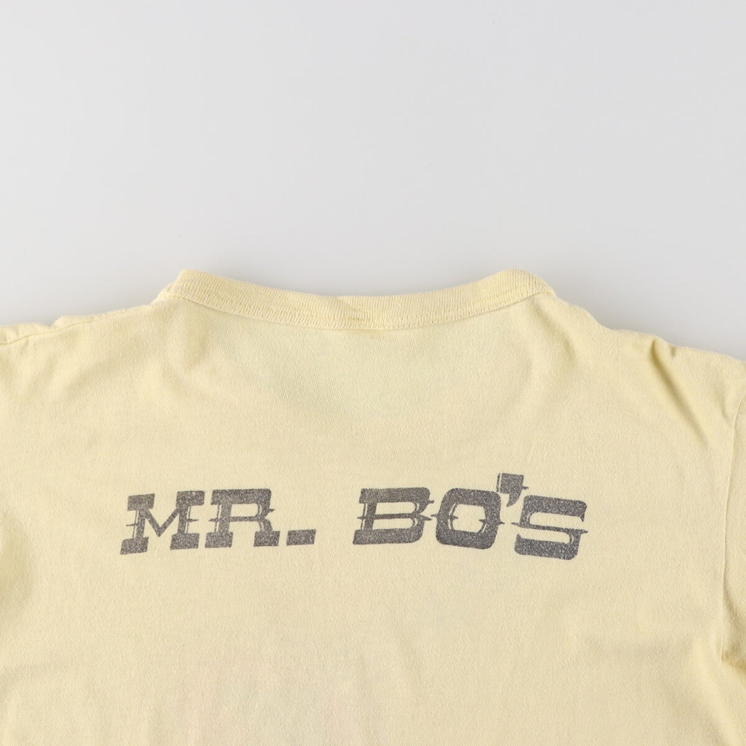 80's MR.BOJANGLES Mr. Bojangles band T-shirt, band T, women's M size, vintage /eaa467303