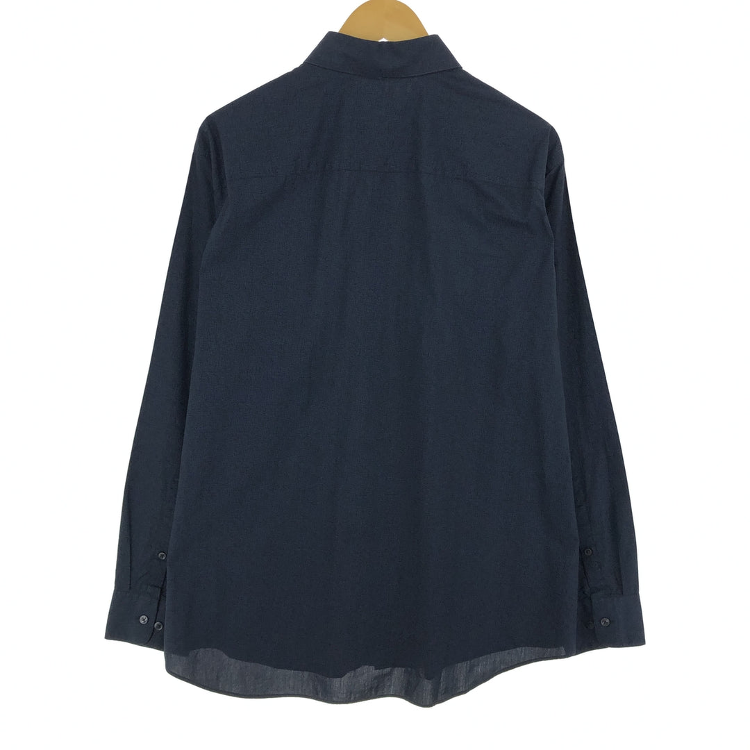 00'S Calvin Klein all-over print long sleeve cotton shirt, men's XL size / eaa467308