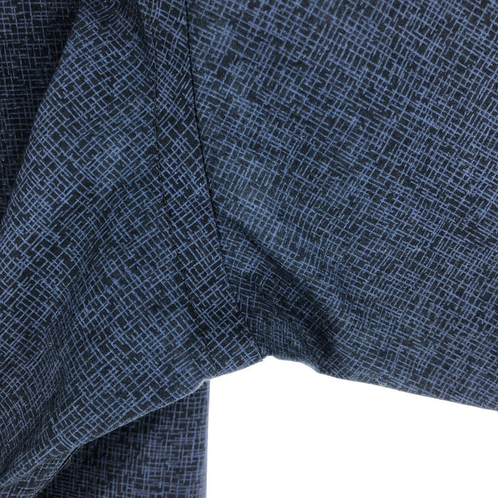 00'S Calvin Klein all-over print long sleeve cotton shirt, men's XL size / eaa467308