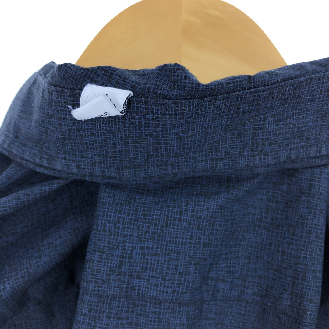 00'S Calvin Klein all-over print long sleeve cotton shirt, men's XL size / eaa467308