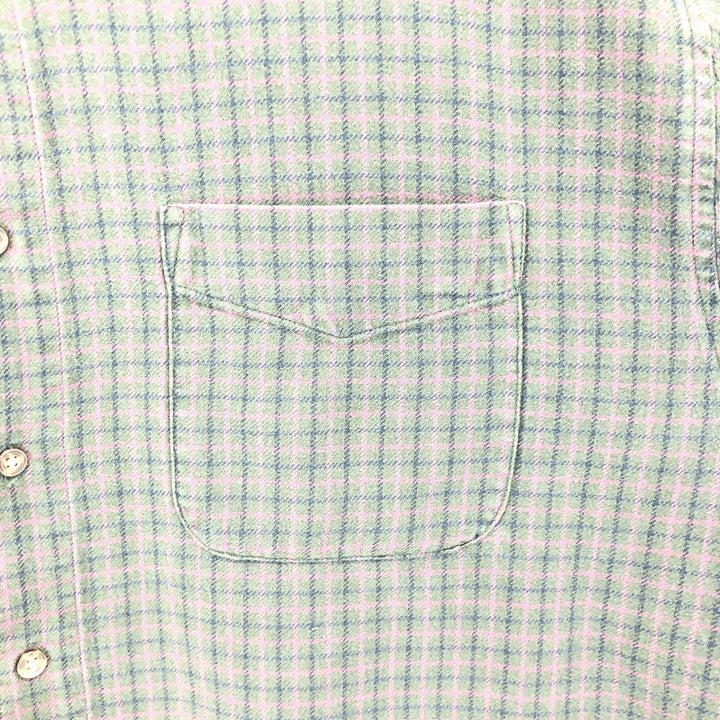 90'S GAP Old Gap Long Sleeve Button Down Check Shirt Men's XL Vintage /eaa467309