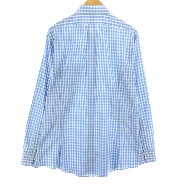 Brooks Brothers Long Sleeve Cotton Check Shirt Men's Size L / eaa467311