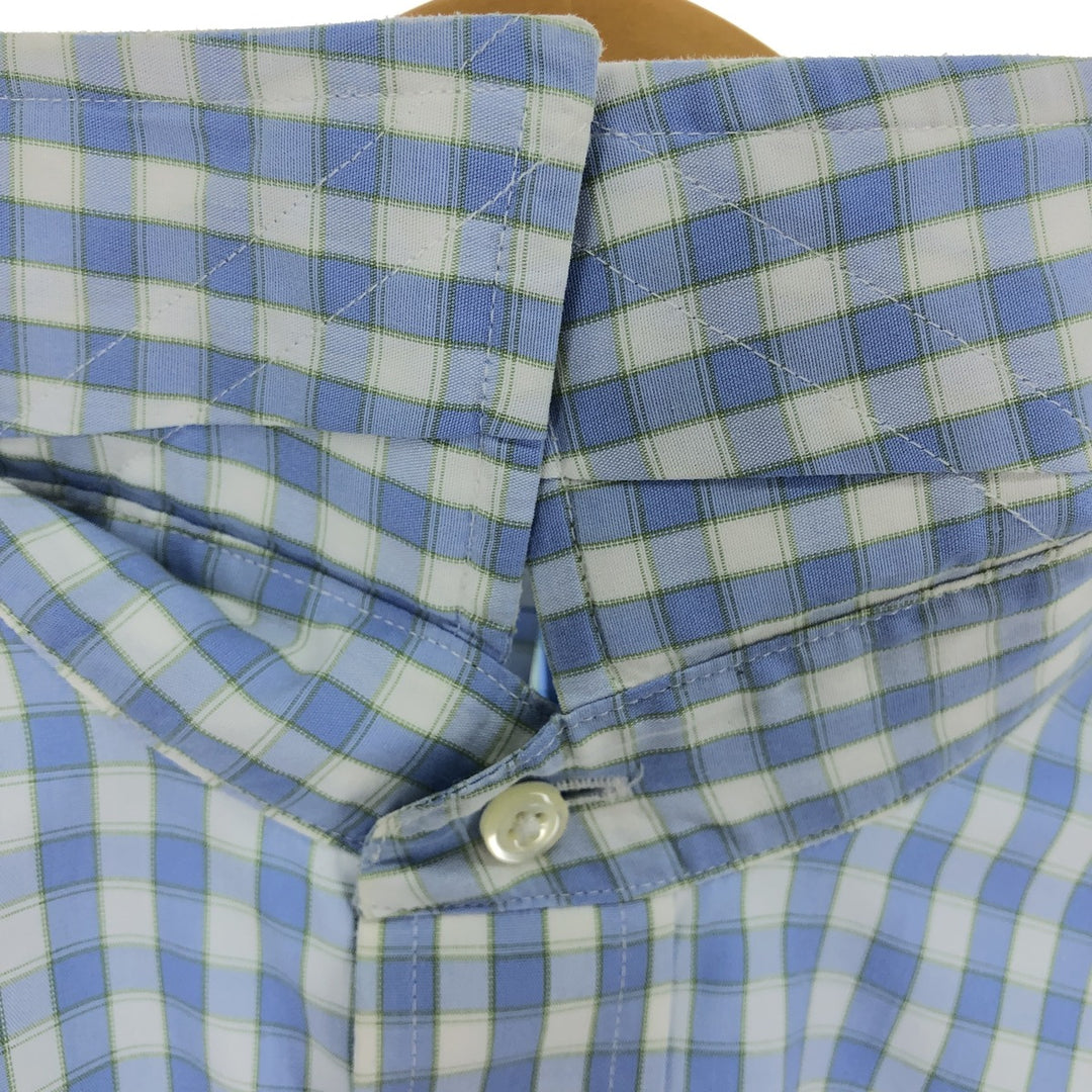 Brooks Brothers Long Sleeve Cotton Check Shirt Men's Size L / eaa467311