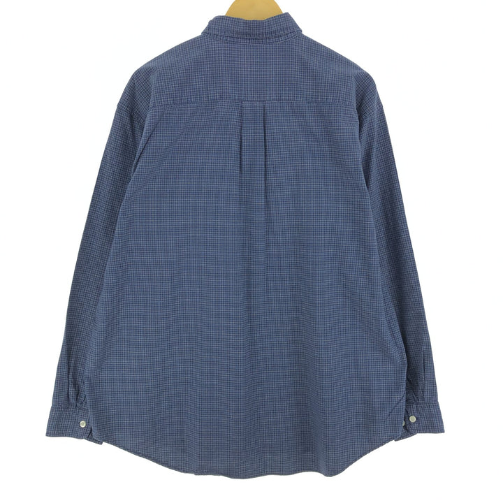 90'S ~ GAP Old Gap Long Sleeve Button Down Check Shirt Men's L Size Vintage / eaa467312