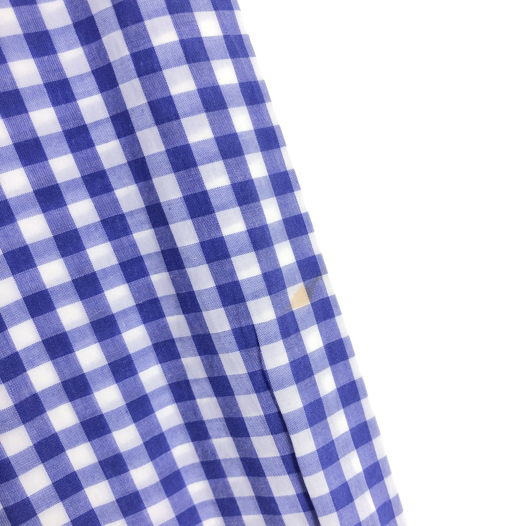 Brooks Brothers Est.1818 Gingham Check Long Sleeve Button-Down Check Shirt Men's XL /eaa467314