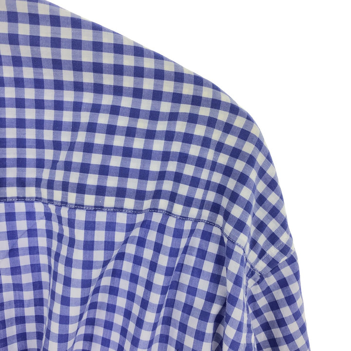 Brooks Brothers Est.1818 Gingham Check Long Sleeve Button-Down Check Shirt Men's XL /eaa467314