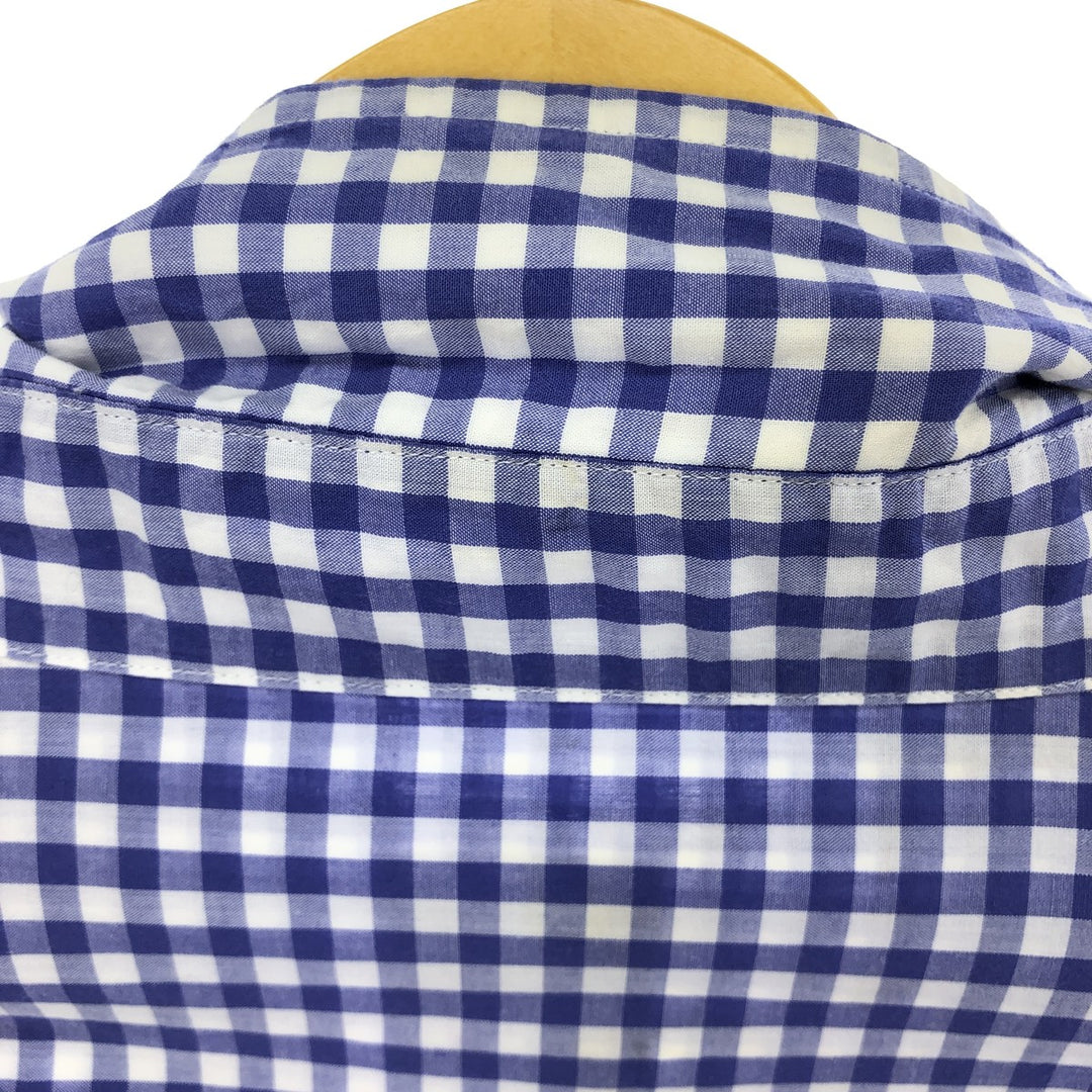 Brooks Brothers Est.1818 Gingham Check Long Sleeve Button-Down Check Shirt Men's XL /eaa467314