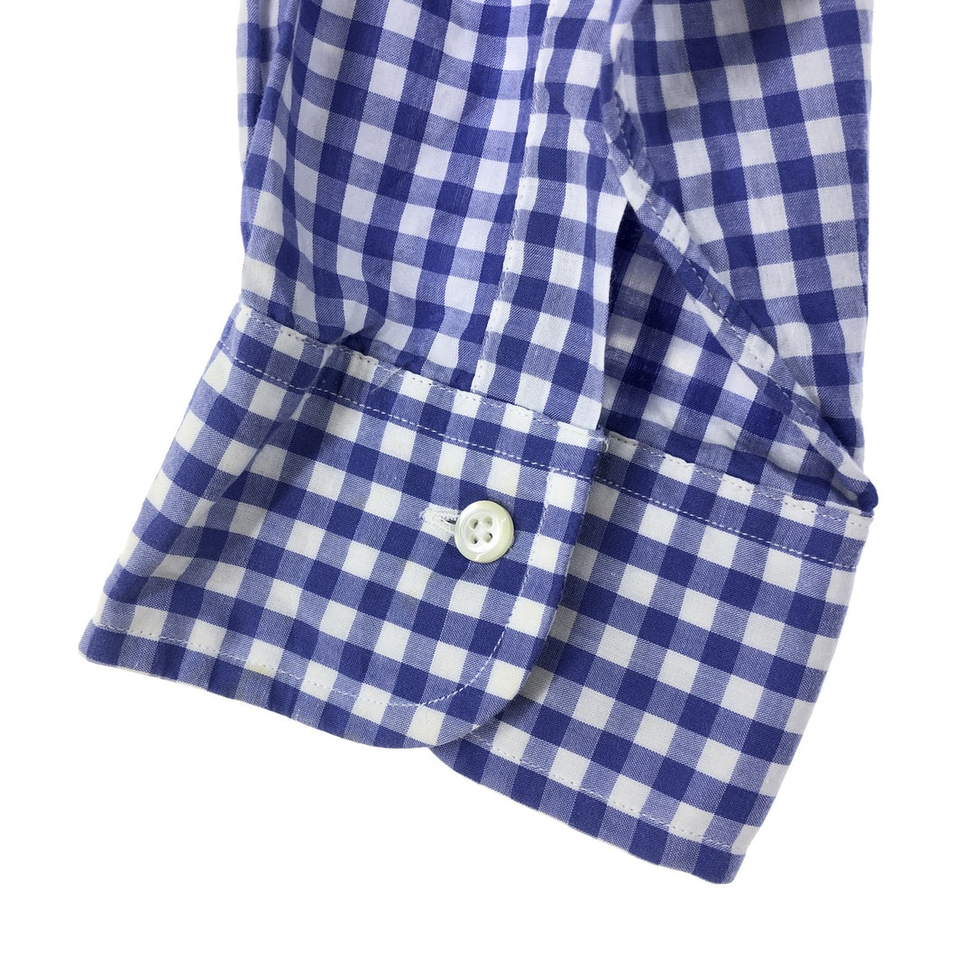 Brooks Brothers Est.1818 Gingham Check Long Sleeve Button-Down Check Shirt Men's XL /eaa467314