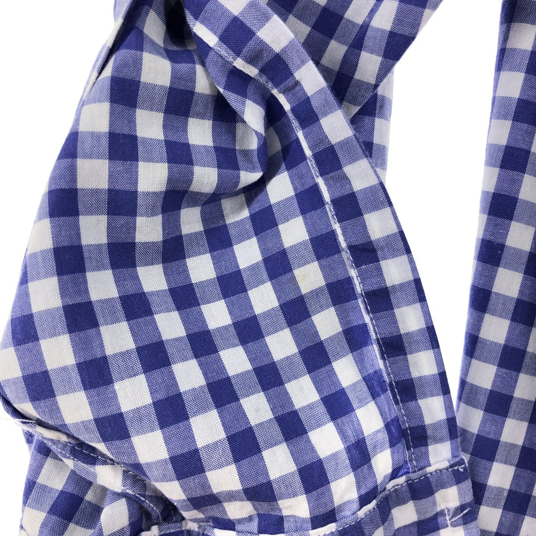 Brooks Brothers Est.1818 Gingham Check Long Sleeve Button-Down Check Shirt Men's XL /eaa467314