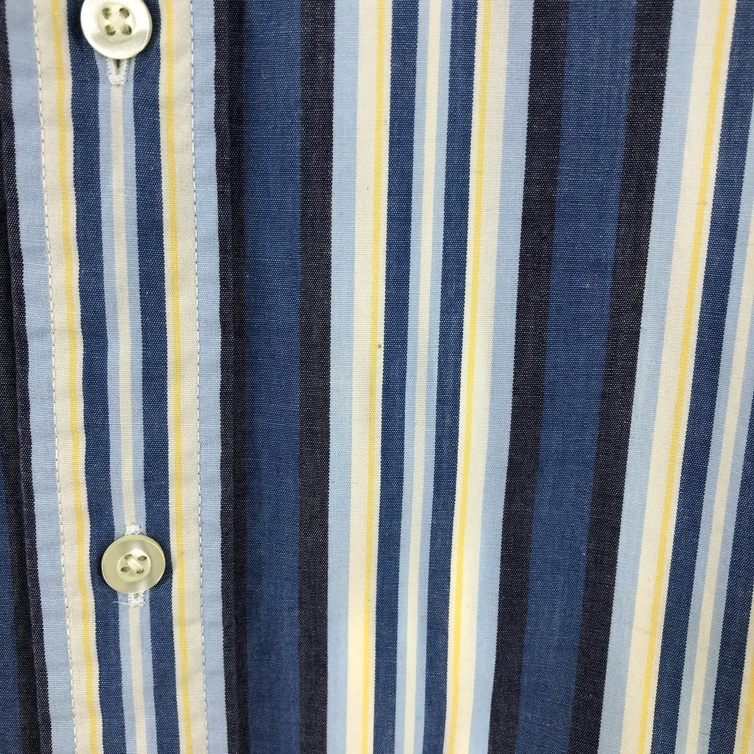 00'S Banana Republic Multi-stripe Long Sleeve Striped Shirt Men's L size /eaa467318