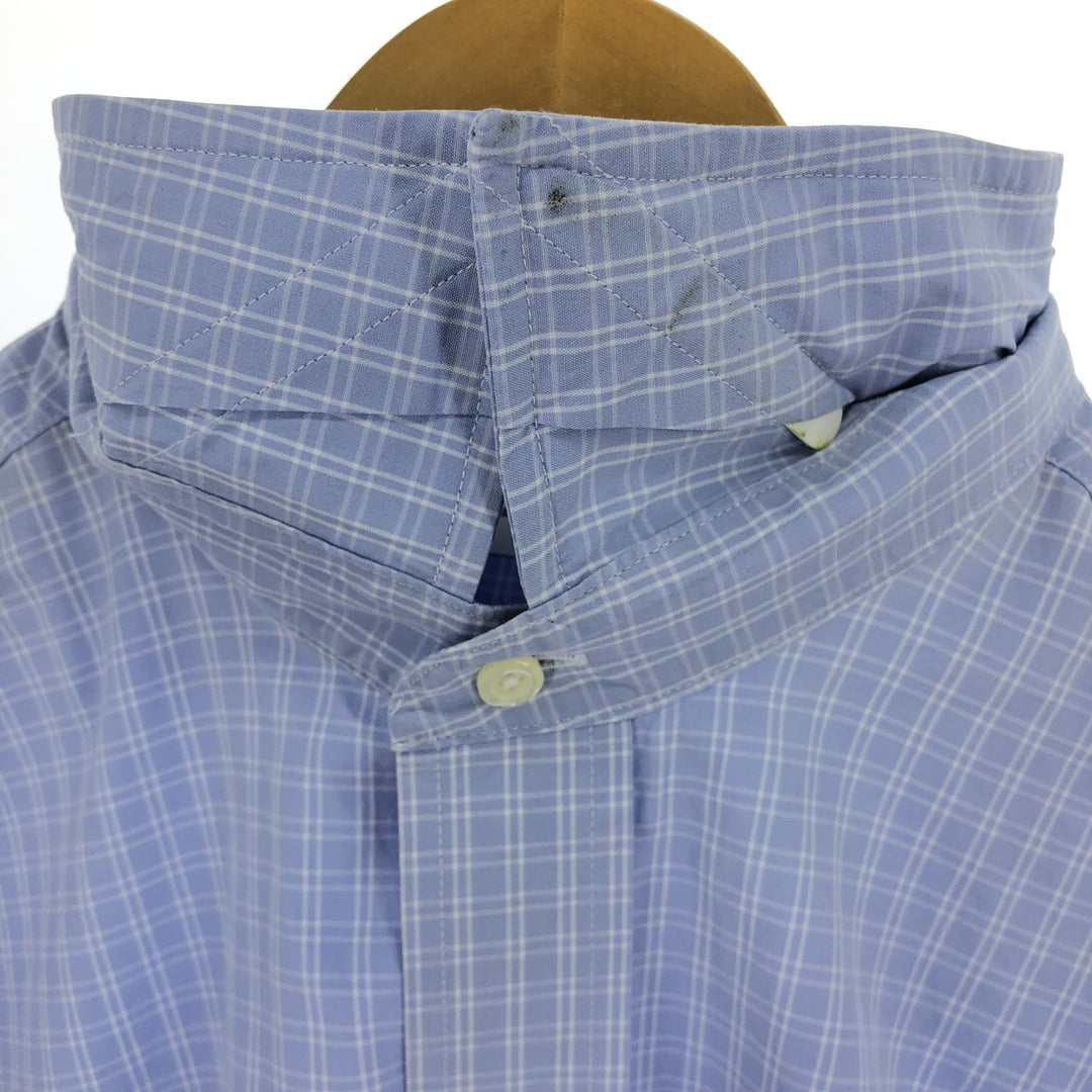 Brooks Brothers Long Sleeve Cotton Check Shirt Men's Size L / eaa467321