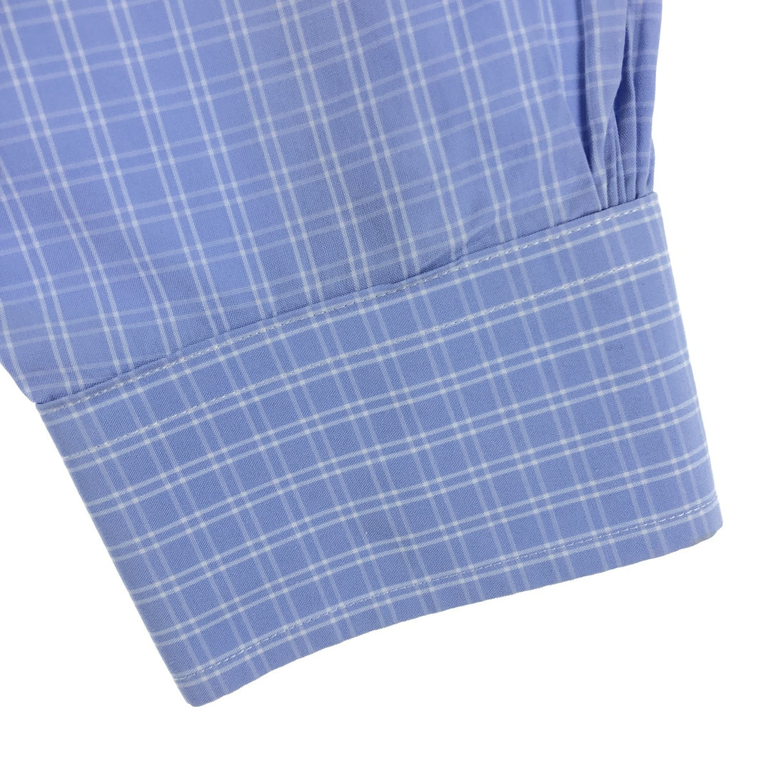 Brooks Brothers Long Sleeve Cotton Check Shirt Men's Size L / eaa467321