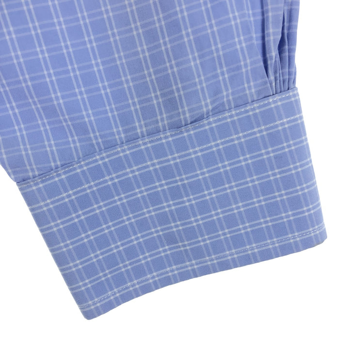 Brooks Brothers Long Sleeve Cotton Check Shirt Men's Size L / eaa467321