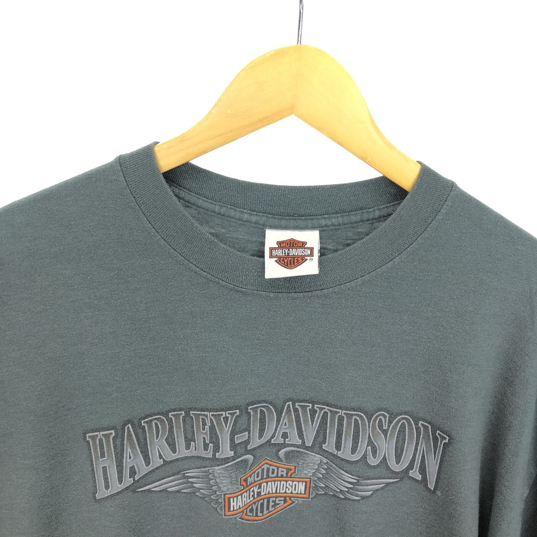 00'S Harley-Davidson Long Sleeve T-Shirt Made in USA Men's XL /eaa467343