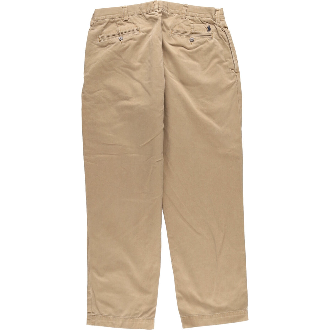 Ralph Lauren POLO by Ralph Lauren ETHAN PANT Two-pleat chino pants for men, size W35 / eaa467417