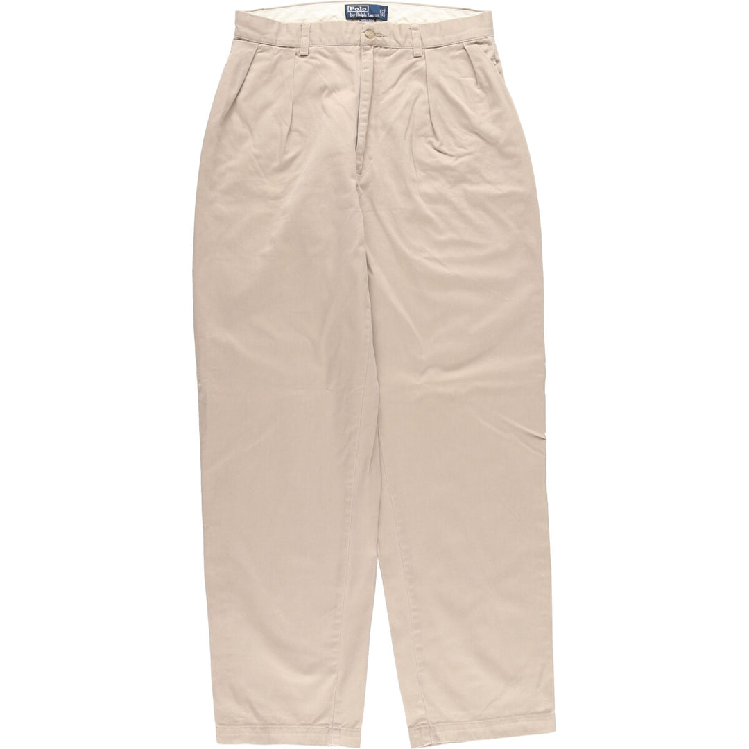 Ralph Lauren POLO by Ralph Lauren ANDREW PANT Two-pleat chino pants for men, size W31 / eaa467424