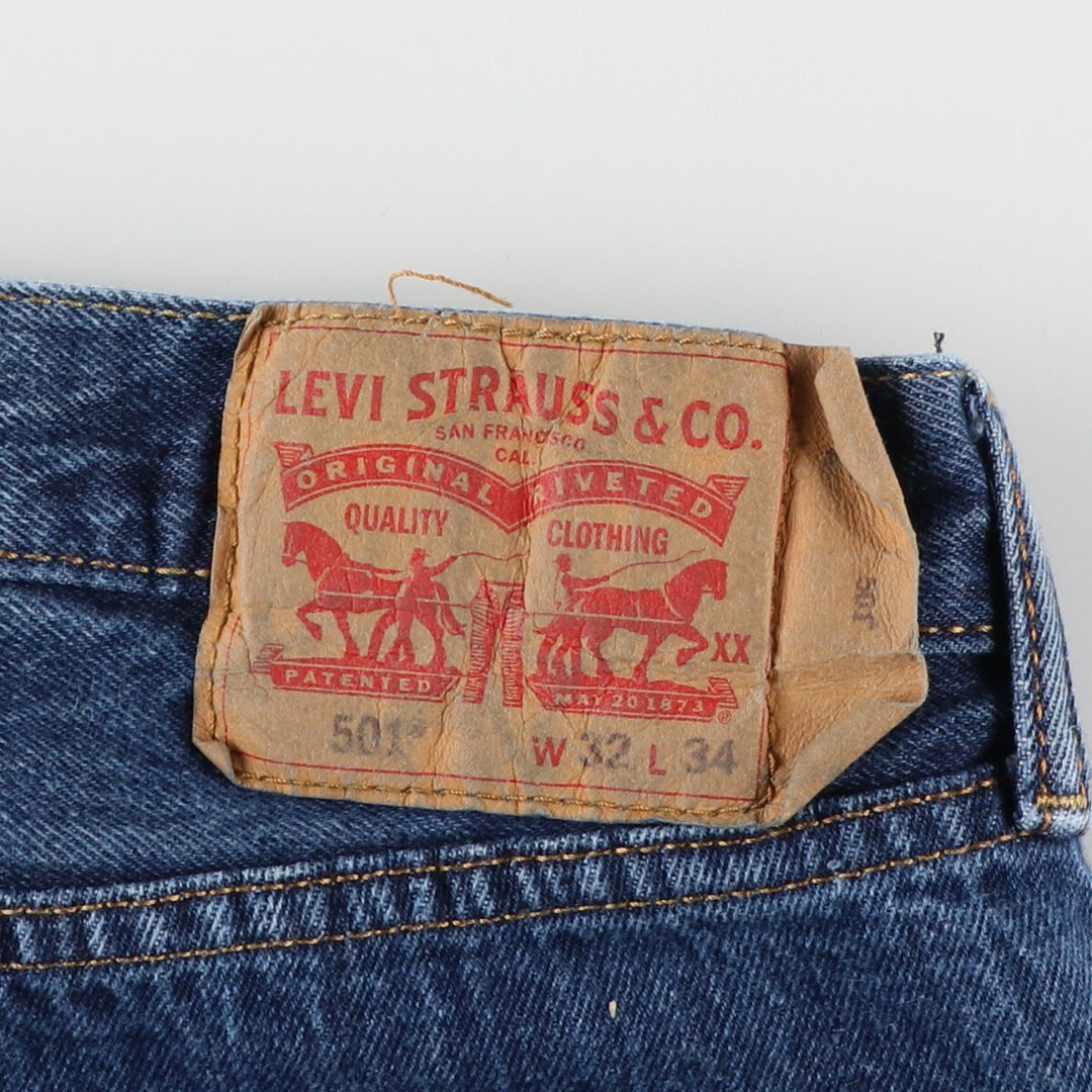Levi's Levi's 501 straight denim pants for men, equivalent to W32 / eaa467431