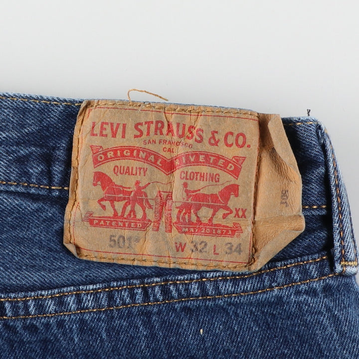 Levi's Levi's 501 straight denim pants for men, equivalent to W32 / eaa467431