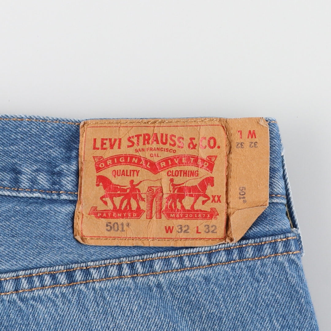 Levi's Levi's 501 straight denim pants for men, equivalent to W33 / eaa467436